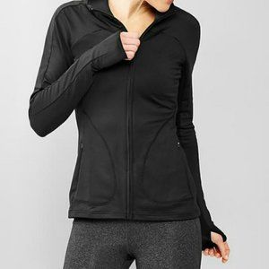 Black GAP Train Full-zip jacket, size S